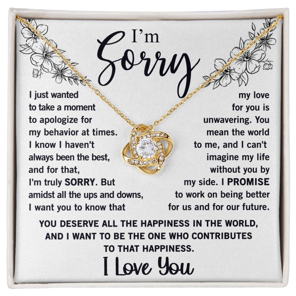 I'm Sorry - I Love You