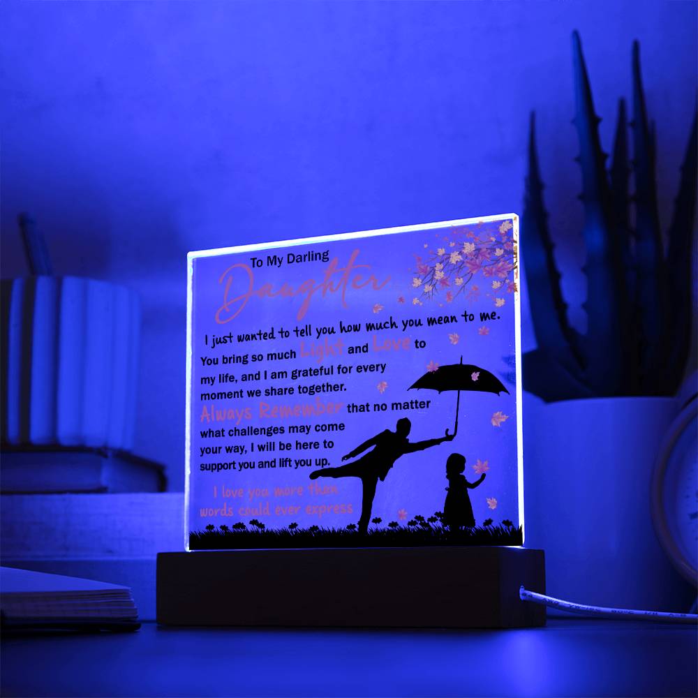 Daughter - Every Moment Acrylic Plaque