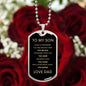 Son - Always Remember Dog Tag