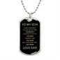 Son - Always Remember Dog Tag