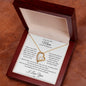 Mom On my Wedding Day - Forever Love Necklace