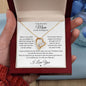 Mom On my Wedding Day - Forever Love Necklace