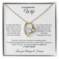 Wife - Forever Love Necklace Heart