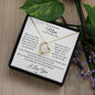 Mom On my Wedding Day - Forever Love Necklace