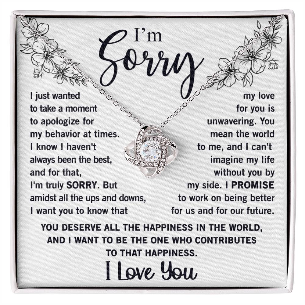 I'm Sorry - I Love You