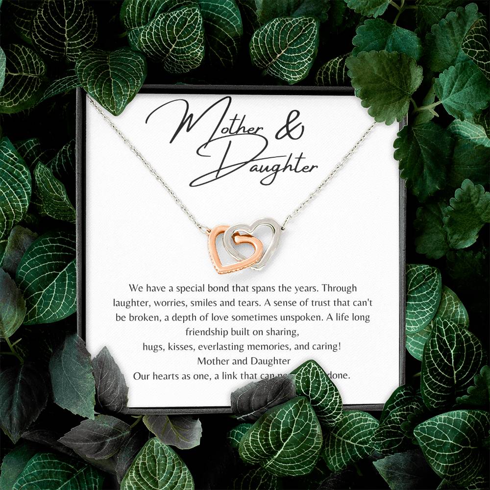 Mother Daughter - Linked Hearts