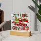 Just A Girl Who Loves Christmas - Acrylic Plaque
