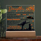 Daughter - Every Moment Acrylic Plaque