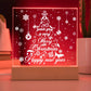 Christmas Tree - Acrylic Plaque