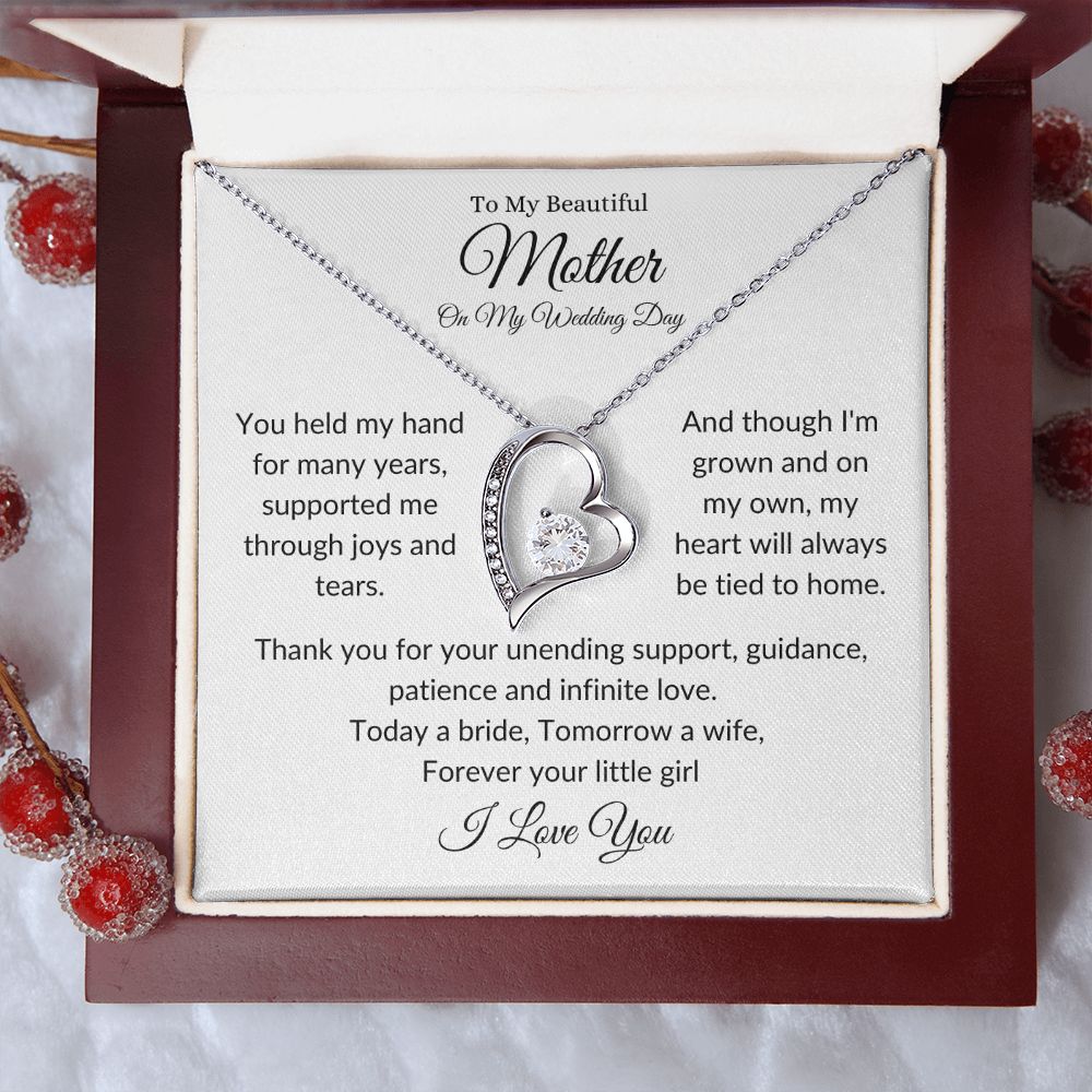 Mother - Wedding Day Heart