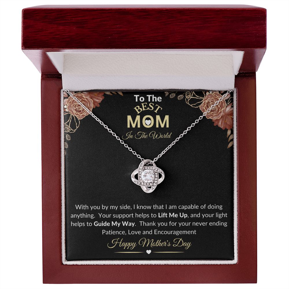 Mom - Mother's Day Floral Love Knot