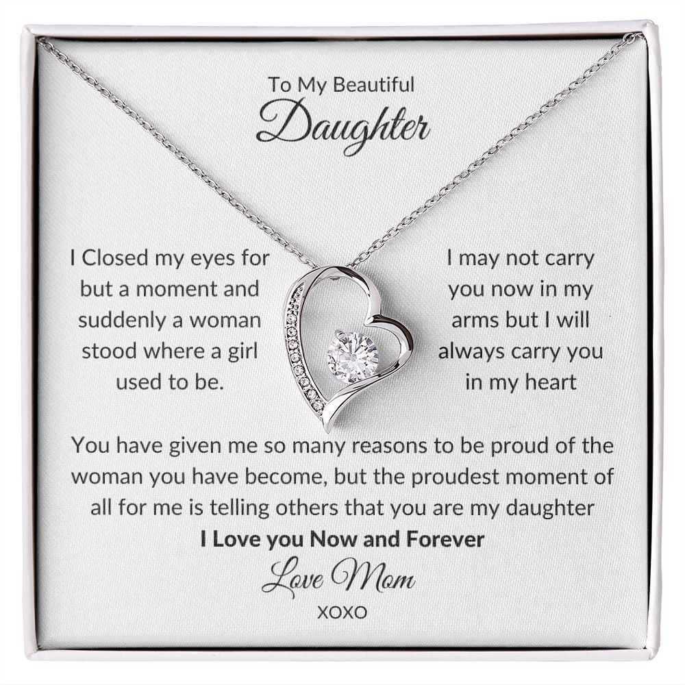 Daughter - Telling Others Love Mom Heart