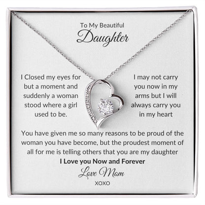 Daughter - Telling Others Love Mom Heart