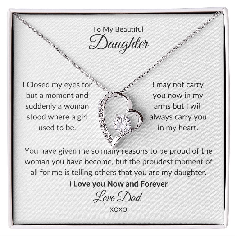 Daughter - Telling Others Love Dad Heart