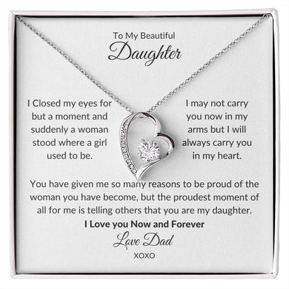 Daughter - Telling Others Love Dad Heart