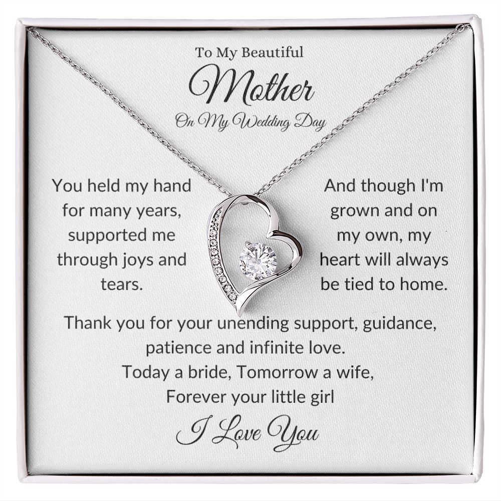 Mother - Wedding Day Heart