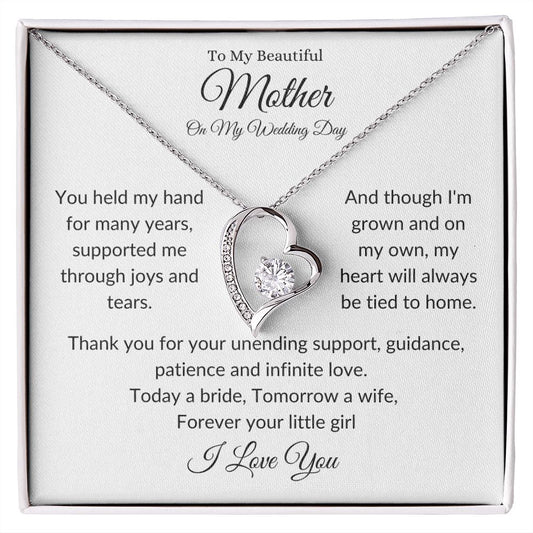 Mother - Wedding Day Heart