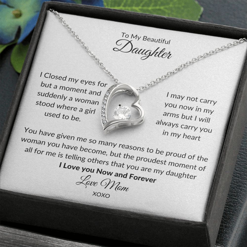 Daughter - Telling Others Love Mom Heart