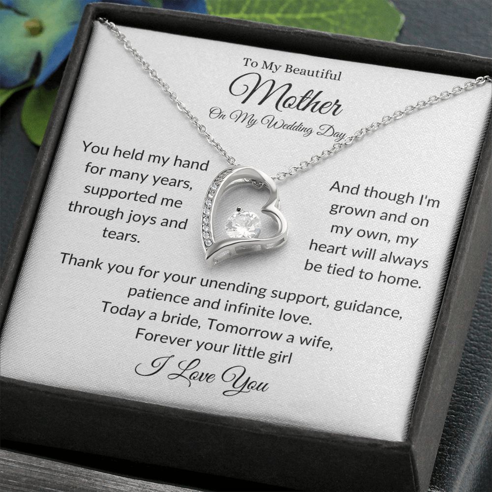 Mother - Wedding Day Heart