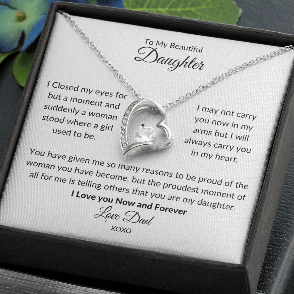 Daughter - Telling Others Love Dad Heart