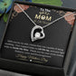 MOM - Mother's Day Floral Heart
