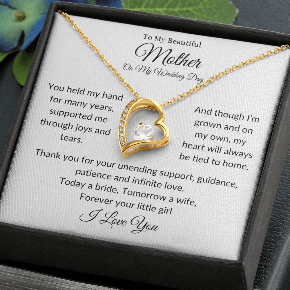 Mother - Wedding Day Heart