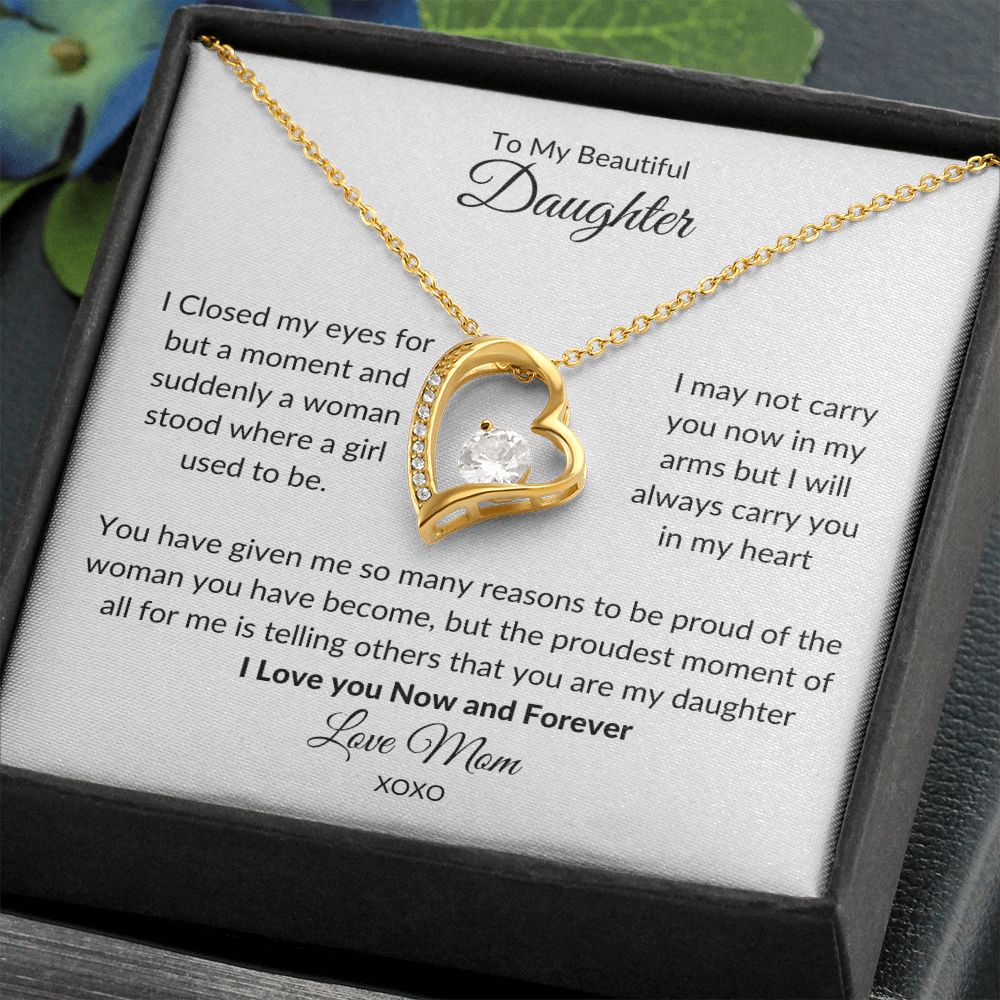Daughter - Telling Others Love Mom Heart